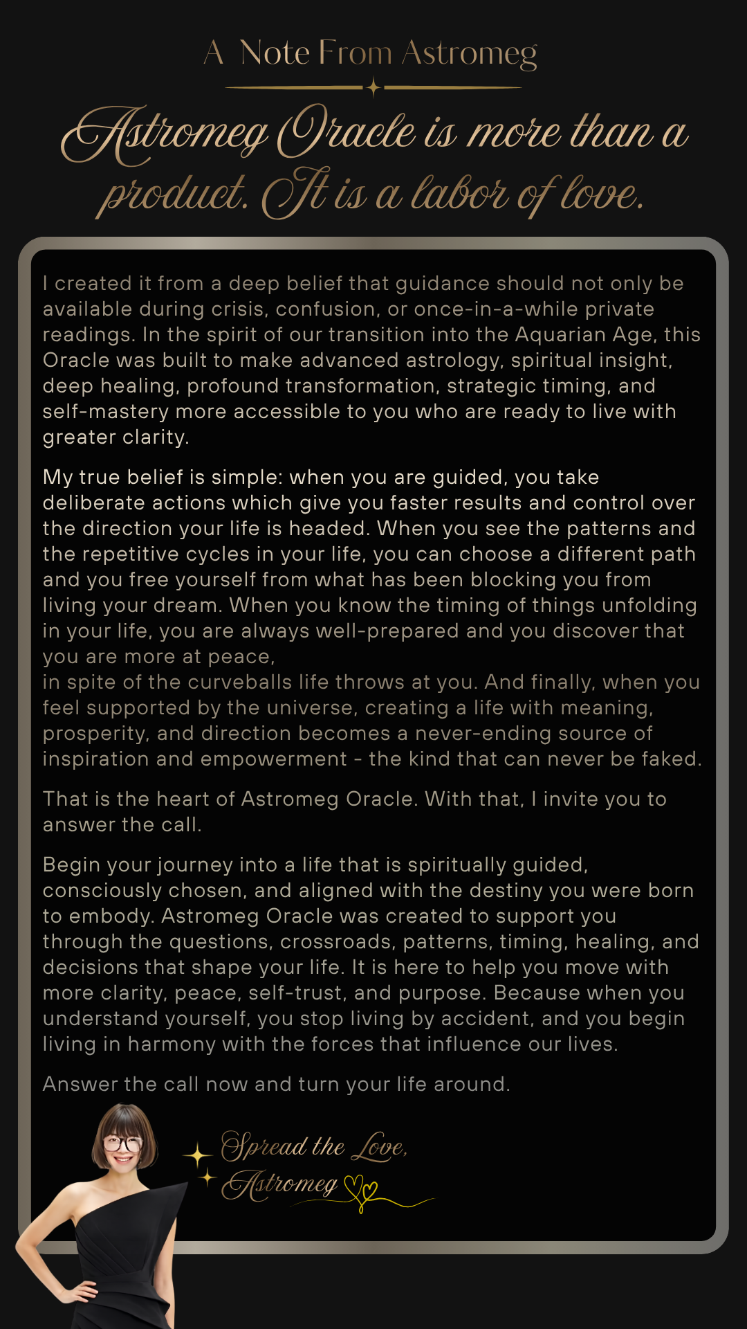 A Note From Astromeg